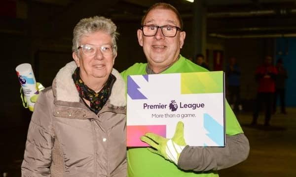 Ian Ogley has been named a Premier League Community Champion.