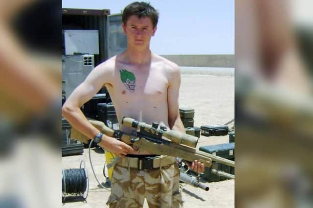 Craig suffered serious injuries while serving in Afghanistan.
