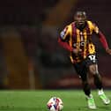Clarke Oduor sat out Bradford's last game and is being assessed ahead of Rovers' visit on Saturday. (Photo by George Wood/Getty Images)