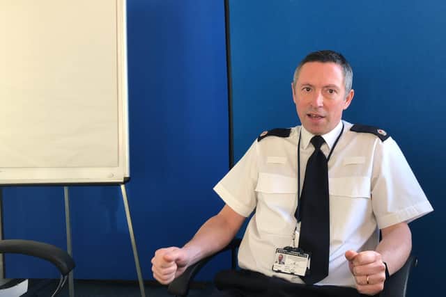 Superintendent Neil Thomas ran Operation Duxford on Wednesday, January 12, 2022.