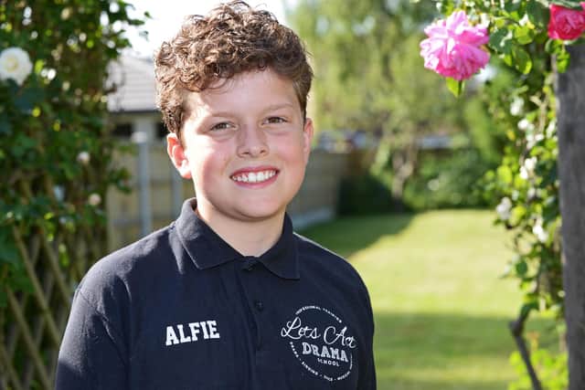 Alfie Gosnay, 12, of Sprotbrough, has landed a part in a feature film in the USA. Picture: NDFP-15-06-21-Gosnay 1-NMSY