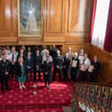 Police officers from across South Yorkshire were honoured at the ceremony. (Photo: Andrew Cox).