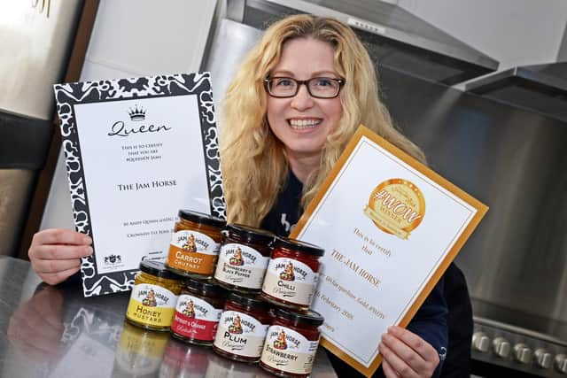 Rachel Whittaker, pictured with her recent awards.