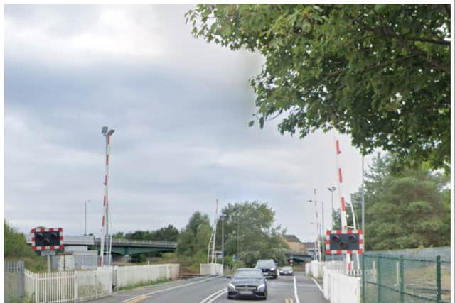 Police were called to Denaby level crossing this afternoon.