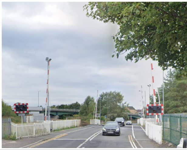 Police were called to Denaby level crossing this afternoon.