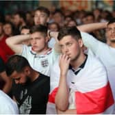 England fans suffered heartbreak once more. (Photo: SWNS).