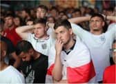 England fans suffered heartbreak once more. (Photo: SWNS).