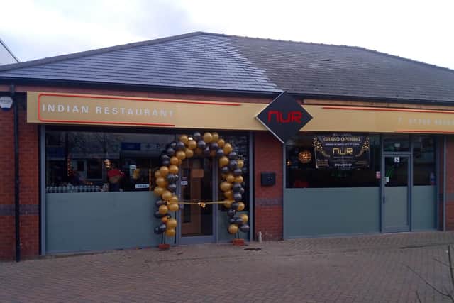 Nur restaurant, Edlington Lane, Edlington, has re-opened after a fire last May