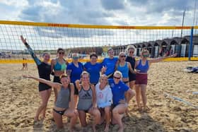 Doncaster Miners Volleyball Club is trying to raise £10,000 to build two beach volleyball pitches at Campsmount Academy.