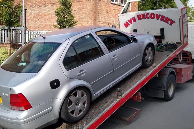 The car was recovered on July 6.