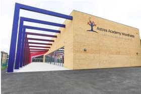 Astrea Academy Woodfields has hit back over claims an autistic pupil was put in isolation for wearing the wrong shoes.