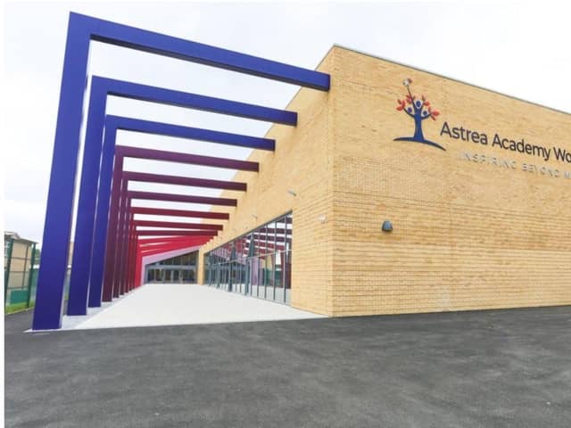 Astrea Academy Woodfields has hit back over claims an autistic pupil was put in isolation for wearing the wrong shoes.