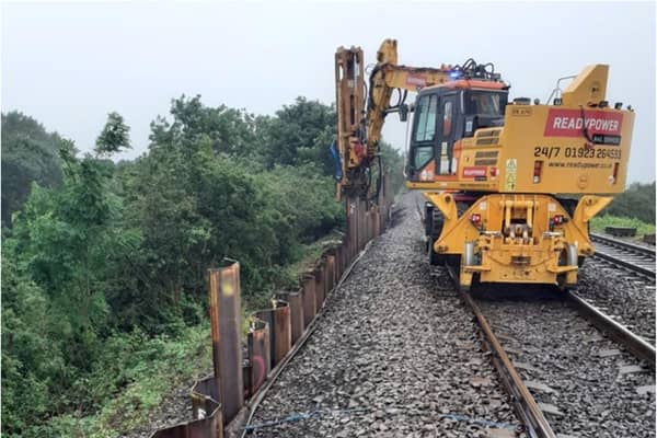 Repairs have been carried out on the line between Doncaster and Scunthorpe.