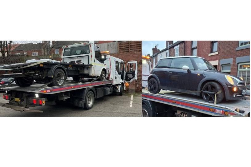Doncaster police seized three vehicles - one believed stolen the others ...