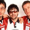 Ian Broudie of the Lightning Seeds, pictured with David Baddiel and Frank Skinner in 1996, is among the performers at Askern Music Festival.
