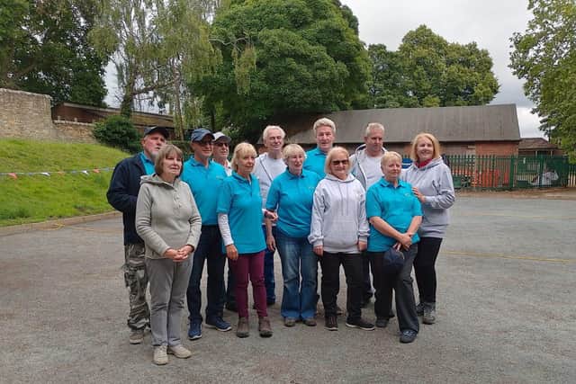Doncaster and Ingbirchworth petanque teams after Saturday's contest