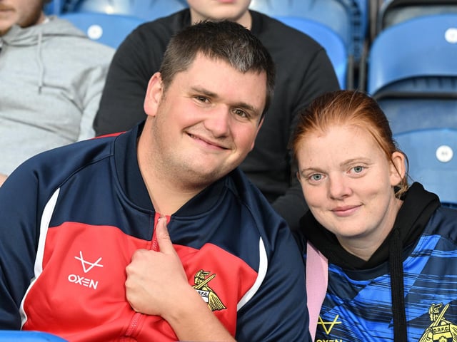 More than 2,000 Doncaster Rovers supporters backed the team against the Terriers