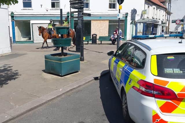Police in Thorne carried out a day of action.