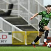Ben Nelson gets on the ball for Doncaster Rovers.