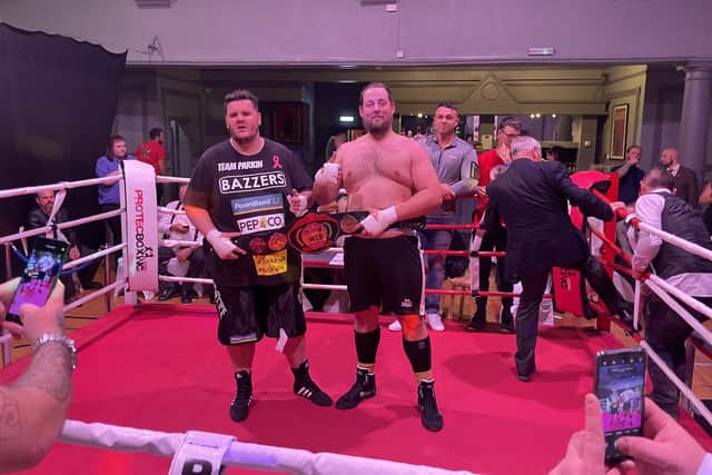 The boxing match was declared a draw