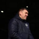 Dave Challinor tried to sign Joseph Olowu in January. (Photo by Ben Roberts Photo/Getty Images)