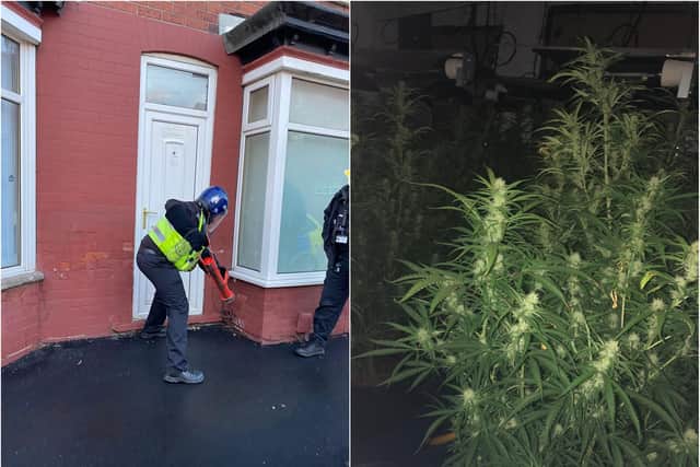 Police raided a number of properties in Hexthorpe and Balby.