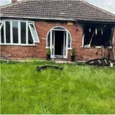 Ellie Shaw's home has been wrecked after being set on fire.
