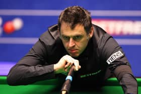 File photo dated 17-04-2021 of Ronnie O'Sullivan. George Wood/PA Wire. The world champion and other legends of snooker will be making appearances at the Ronnie O'Sullivan Shop in the coming weeks.