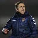 Northampton Town caretaker manager Jon Brady. Photo: Pete Norton/Getty Images