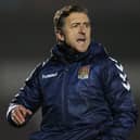 Northampton Town caretaker manager Jon Brady. Photo: Pete Norton/Getty Images