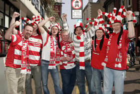 Doncaster Rovers in Cardiff.