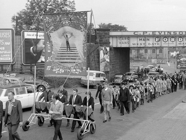 There was a great turn out for the Mansfield Miners Gala in 1965 - do you remember it?