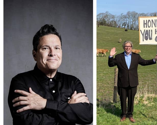 Comedian Dom Joly will be coming to discuss conspiracy theories with renowned conspiracy theorist Dr Julian Northcote.