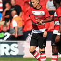 George Broadbent celebrates his goal v Port Vale which helped a punter win £25,000.