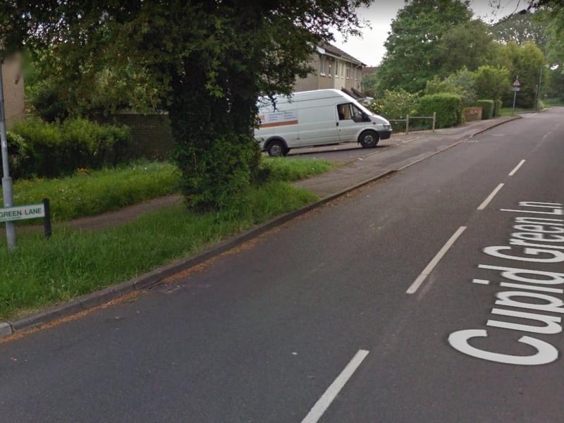 Properties on roads with Cupid in the name, such as Cupid Green Lane, Hemel Hempstead, Hertfordshire, sold for an average of £293,000, 12 per cent above the national average.