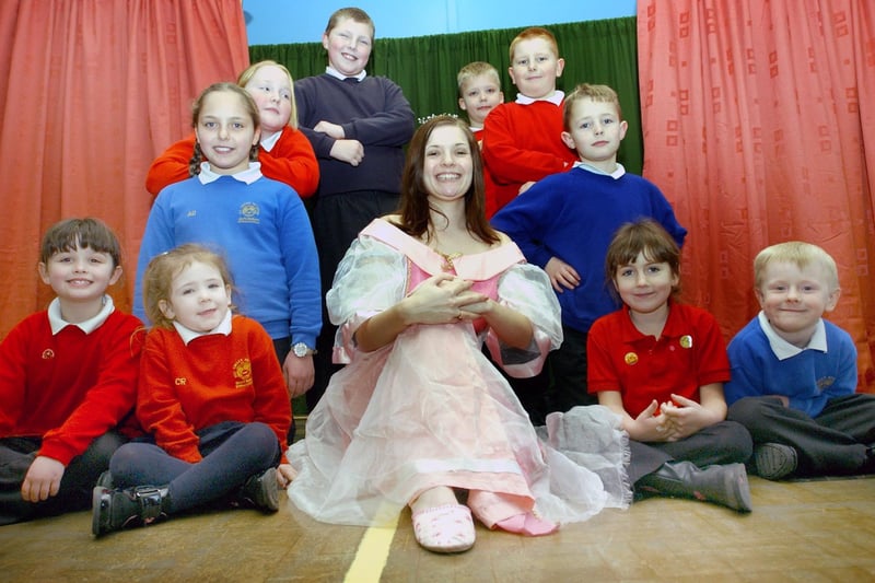 A performance of Sleeping Beauty at the school. Do you recognise the performers from 15 years ago?
