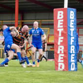 Dewsbury gained the upper hand in the Betfred League One title race with victory over Doncaster. Photo: Kev Creighton, KC Photography