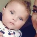 Jessica Barber with daughter Ava.