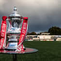 The Emirates FA Cup Trophy on display before the match 

Photographer Andrew Kearns / CameraSport

The Emirates FA Cup First Round - Bromley v Blackpool - Saturday 4th November 2023 - Hayes Lane - Bromley
 
World Copyright © 2023 CameraSport. All rights reserved. 43 Linden Ave. Countesthorpe. Leicester. England. LE8 5PG - Tel: +44 (0) 116 277 4147 - admin@camerasport.com - www.camerasport.com