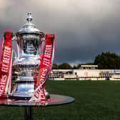 The Emirates FA Cup Trophy on display before the match 

Photographer Andrew Kearns / CameraSport

The Emirates FA Cup First Round - Bromley v Blackpool - Saturday 4th November 2023 - Hayes Lane - Bromley
 
World Copyright © 2023 CameraSport. All rights reserved. 43 Linden Ave. Countesthorpe. Leicester. England. LE8 5PG - Tel: +44 (0) 116 277 4147 - admin@camerasport.com - www.camerasport.com