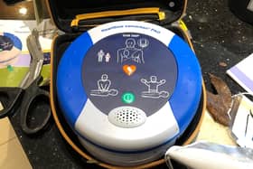 The defibrillator and quick response no doubt saved the runner's life