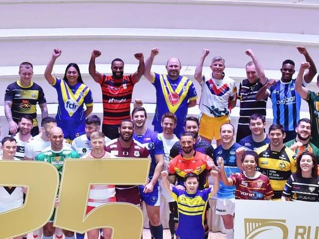 Championship and League 1 clubs at this year's season launch. (SIMON WILKINSON/SWPIX)