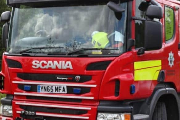 Doncaster firefighters were called out last night
