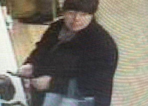 APPEAL: CCTV image released following theft of four watches in Doncaster.
