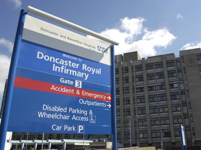Doncaster Royal Infirmary.