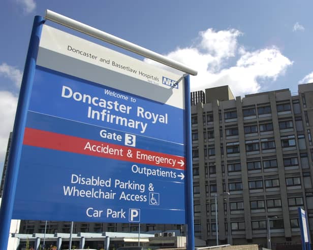 Doncaster Royal Infirmary.