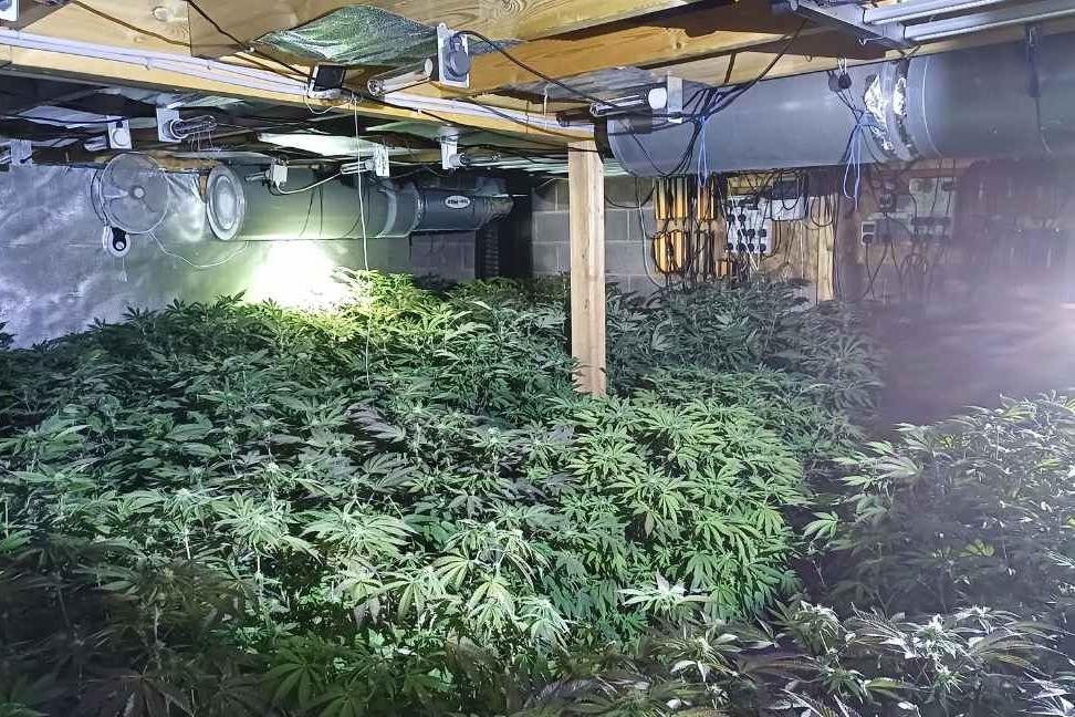Police discover drugs den in farm building near Doncaster