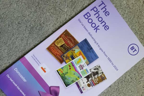 The very last edition of the phone book has begun landing on doormats in Doncaster.