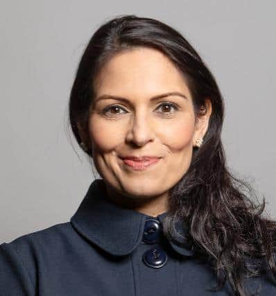 Home secretary Priti Patel