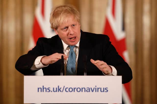 British Prime Minister Boris Johnson  (Photo by Matt Dunham - WPA Pool/Getty Images)